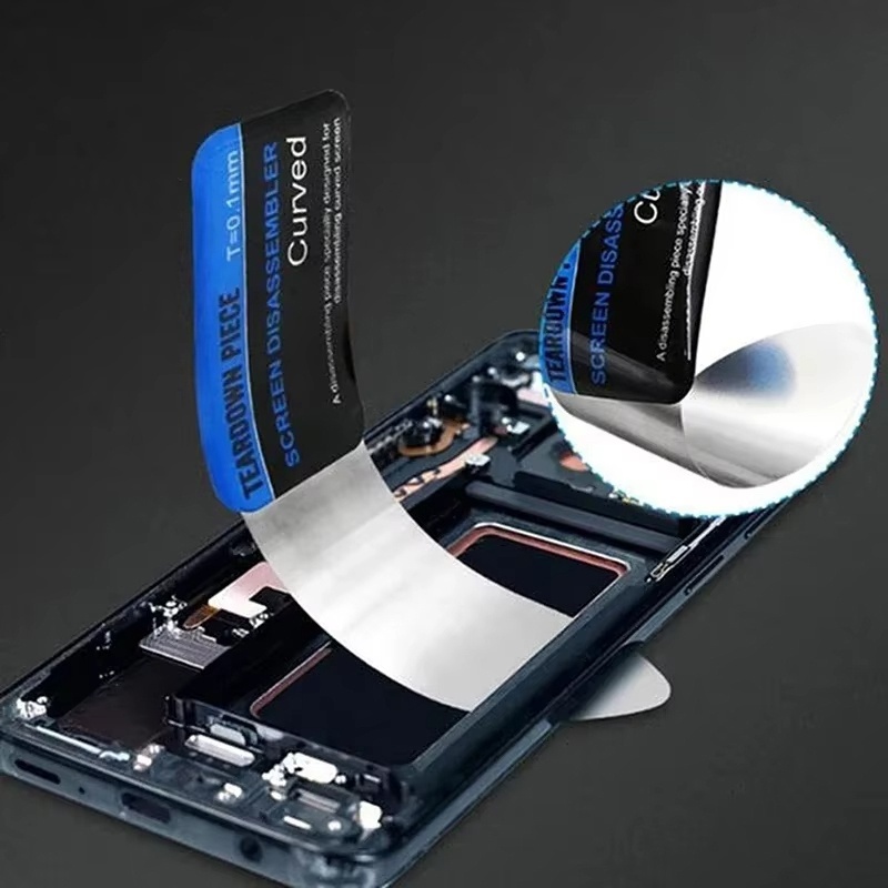 Phone Opening Tool - 1/3/5 Stück Handy Gebogene LCD-Bildschirm-Öffnungskarten Werkzeuge