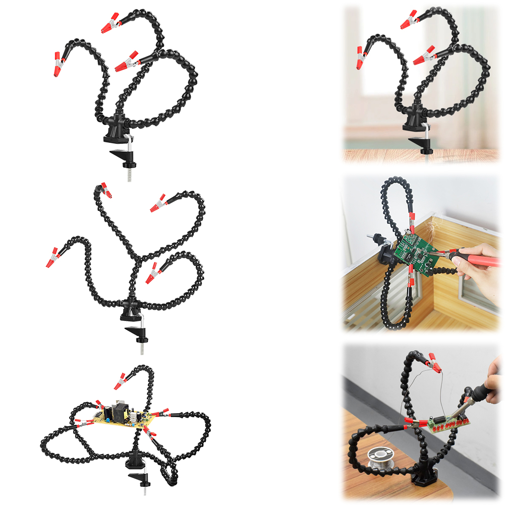 Electronics Repair In Usa - Schreibtischklemme zum Löten, drittes Handwerkzeug, 3/4/5