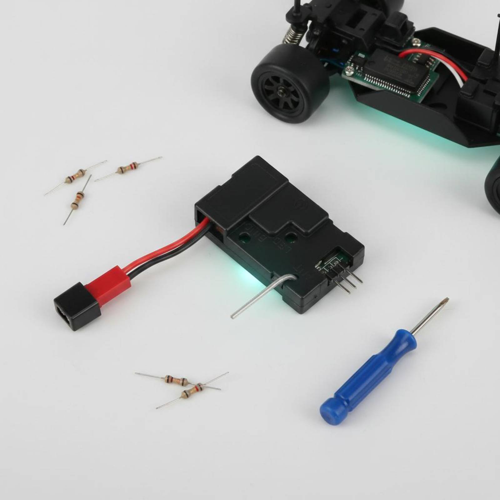 Electronic Repair - RC-Auto-Empfängerplatine, Ersatzteil, Modellauto-Empfängerplatine, elektronisches Modul, einfach