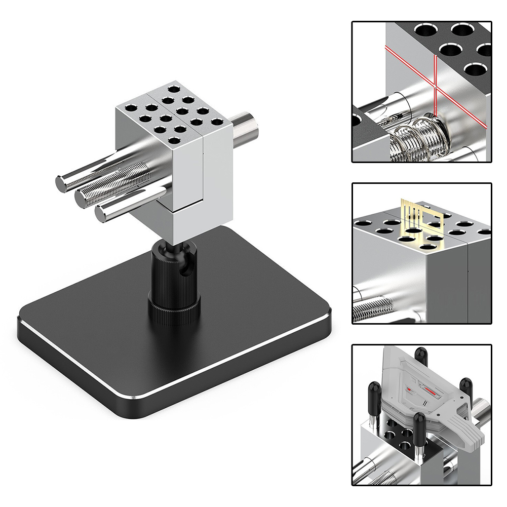 Electronics Repair Table - 360 Grad drehbarer Mini-Tischschraubstock, verstellbare Klemme