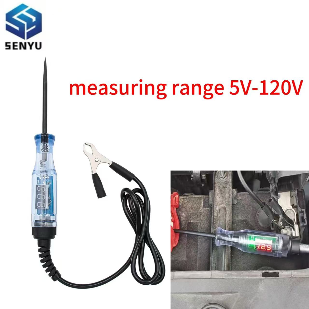 Electronic Repair - Hochwertiger Spannungsprüfer für 6V 12V 24V