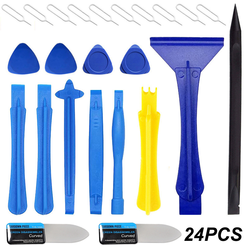Phone Opening Tool - 24 Teile/satz Kunststoff Stemmeisen Klinge Gebogene