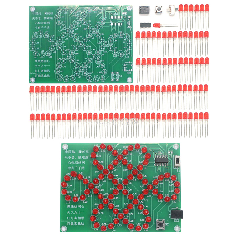 Electronics Repair School - Led Fließendes Licht Chinesischen Knoten DIY