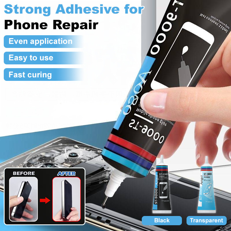 Electronic Repair - Transparenter Handy-Reparaturkleber Starker Klebstoff für Mobiltelefon-Bildschirmrahmen