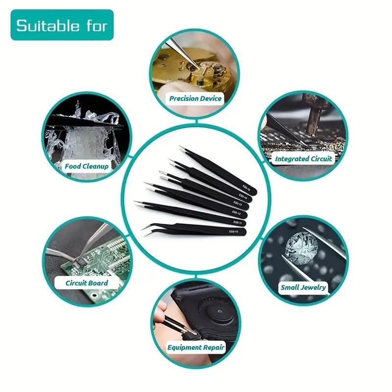 6 stücke Präzision Lange Pinze – Electronics Repair Tool Bewertung und Preis