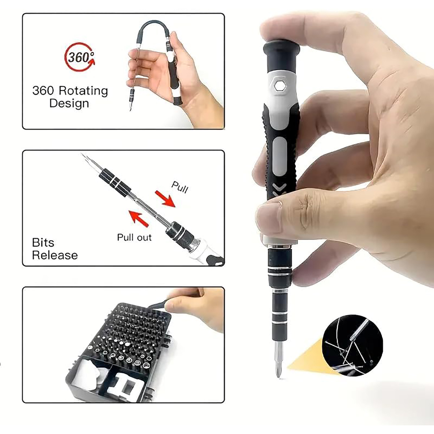 115-in-1 Präzisions-Schraubend – Electronic Repair Tutorial Bewertung und Preis