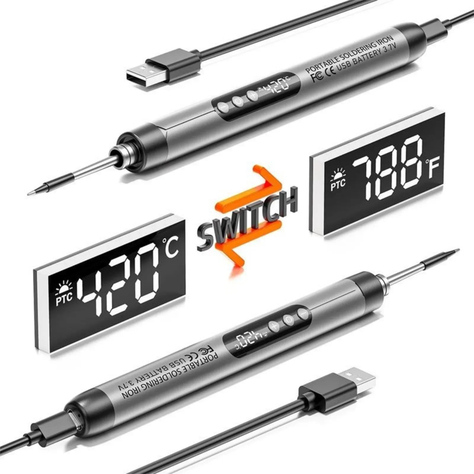 Präzisions-Akku-Mini-Lötkolben – Electronic Repair Tutorial Bewertung und Preis