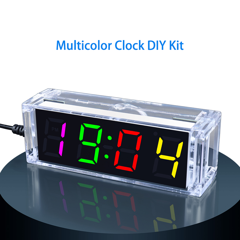 Mehrfarbige Digitaluhr-Produkt – Electronics Repair School Bewertung und Preis
