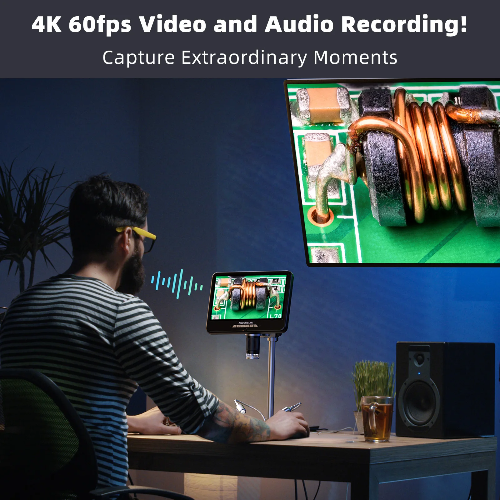 Andonstar AD210S-Pro 4K 60FPS  – Electronic Repair Bewertung und Preis