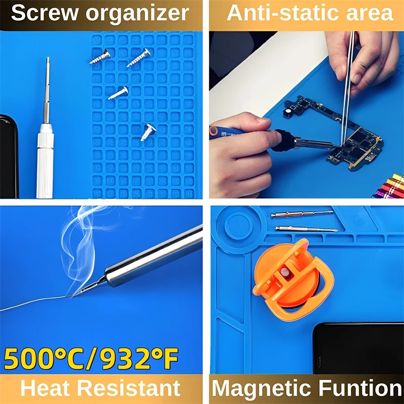 Silikon-Lötmatte, ESD, antista – Electronic Repair Tutorial Bewertung und Preis